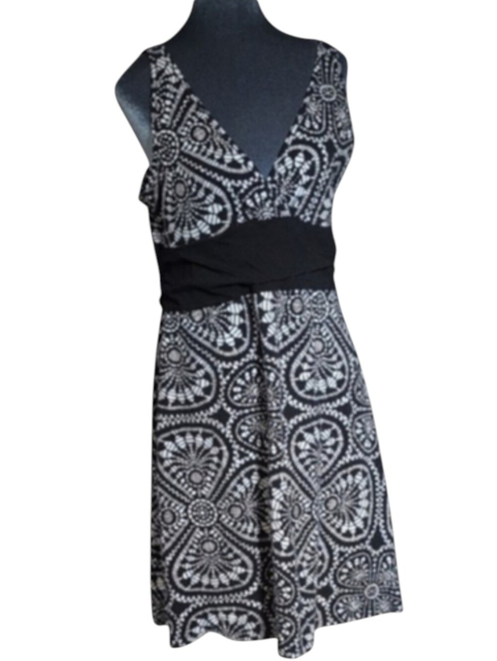 Patagonia Black & White Margo Dress Size XL